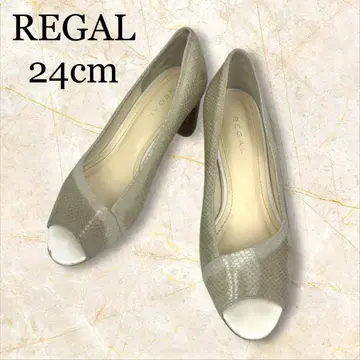 REGAL 리걸 펌프스 오픈토 일본제 24
