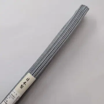 오비 끈 평조 무지 그레이 일본제