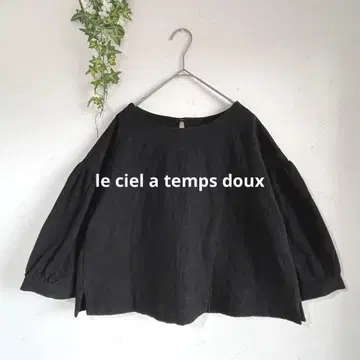 le ciel a temps doux 루시엘탕두스 전체 자수 블라우스