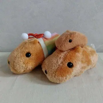 귀여운 카피바라 봉제 인형 마스코트