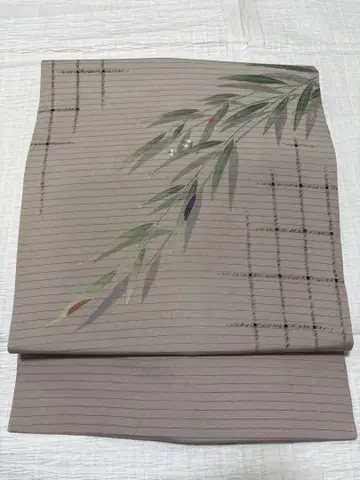 명주 여름 오비(나고야 오비), 순수 실크