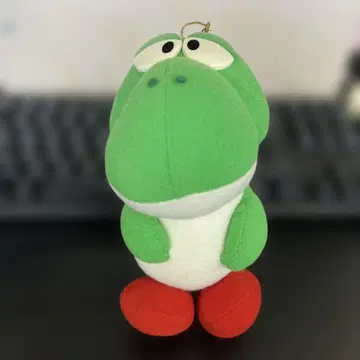 슈퍼 마리오 월드 2 요시 봉제 인형 레트로