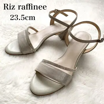 Riz raffinee 큐빅 샌들 앵클 벨트 23.5cm