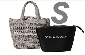 DEAN&DELUCA 빔즈 크로셰 바스켓 백 S 그레이