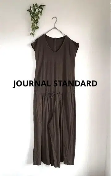 JOURNAL STANDARD 일본제 천축 올인원 와이드 팬츠