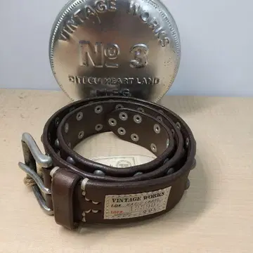H824 VINTAGE WORKS 스터드 벨트