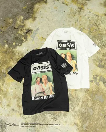 oasis Stand By Me 티셔츠 화이트
