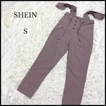새상품급 [SHEIN] 쉬인 살로펫 오버롤 S 핑크 여성용