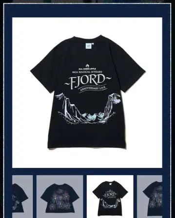 Mrs. GREEN APPLE 티셔츠 M 블랙 FJORD 피요르드 미세스