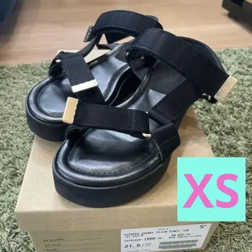 루타론 GRISE 아츠코 스트랩 샌들 XS