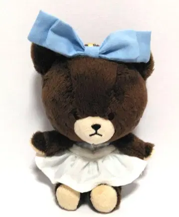 곰의 학교 봉제 인형 브로치 마스코트 키체인 세키구치