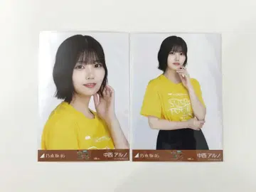 노기자카46 나카니시 아르노 브로마이드 라이브 티셔츠 오사카 세미 컴프
