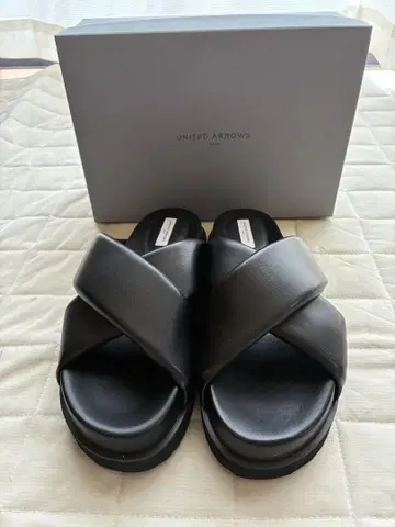 UNITED ARROWS COMFY 크로스 샌들