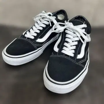 Vans 올드스쿨 블랙/화이트 스니커즈