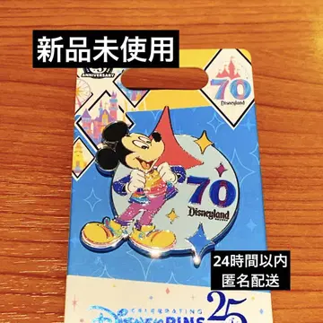 미키 핀 배지 DISNEYLAND RESORT 70TH 디즈니