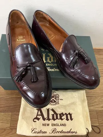 ALDEN 알든 코도반 563 태슬 로퍼 7D