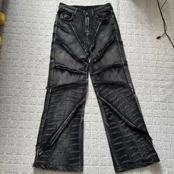 Nevstudio 블랙 데님 opium 그런지 y2k