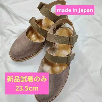 일본제 스트랩이 달린 샌들 23.5cm 시착만 한 상품 새상품급
