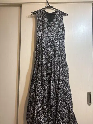 MARIHA 별주 혜성 슬리브리스 프린트 드레스 원피스