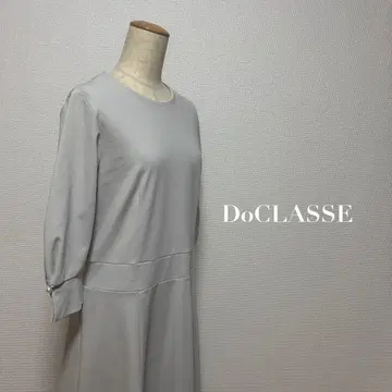 DoCLASSE 펄 실키 분또 롱 원피스 M