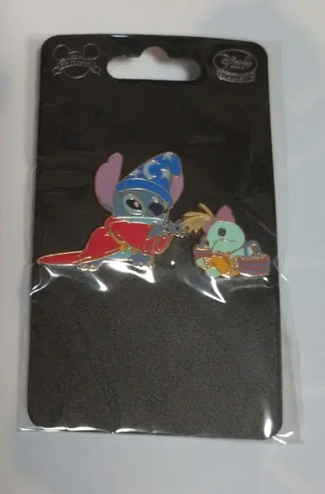 디즈니 스토어 핀 배지 스티치