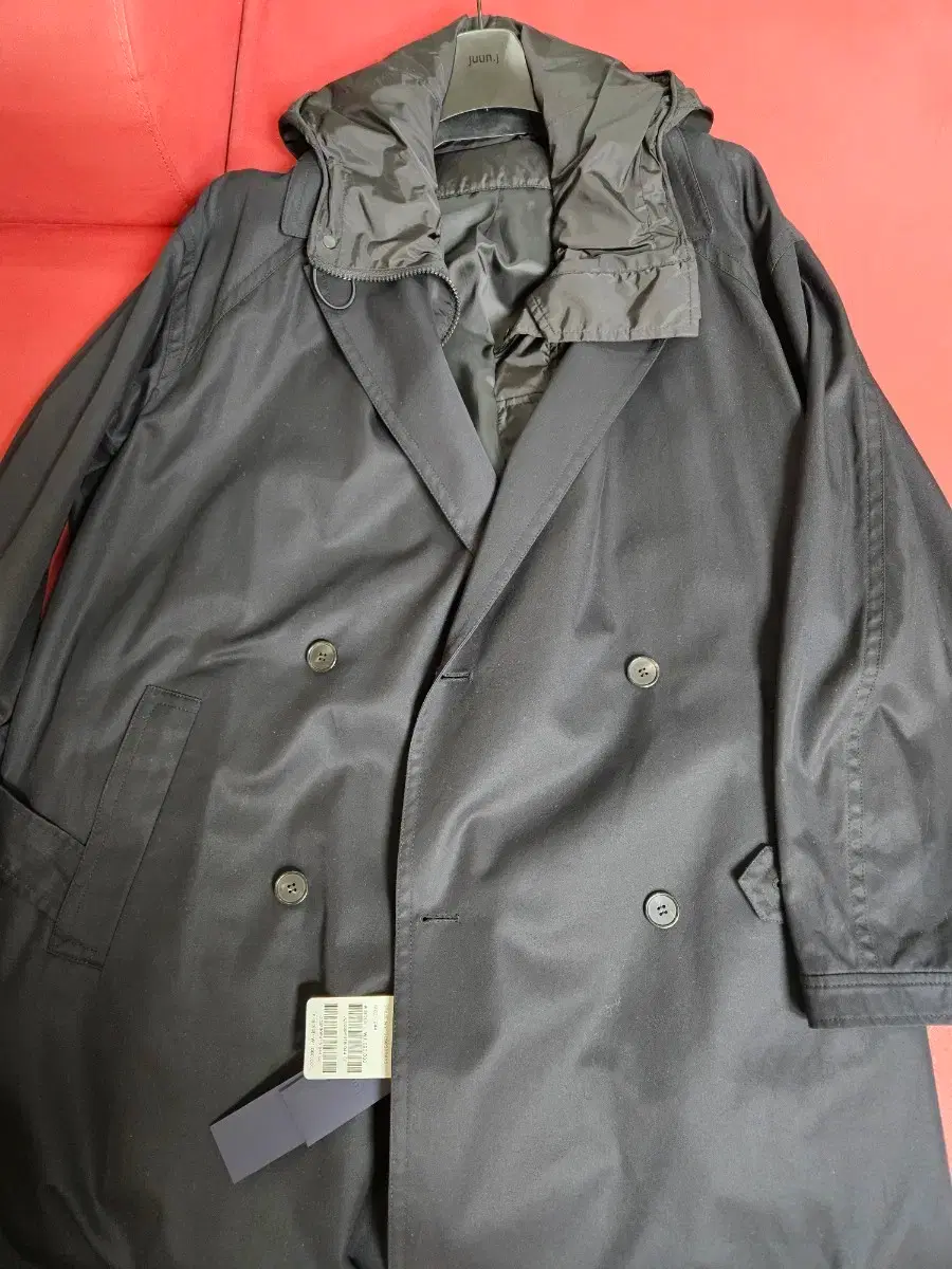 JUUNJ 준지 [44] Juunj Layered Overfit Trench Coat Jacket #준지