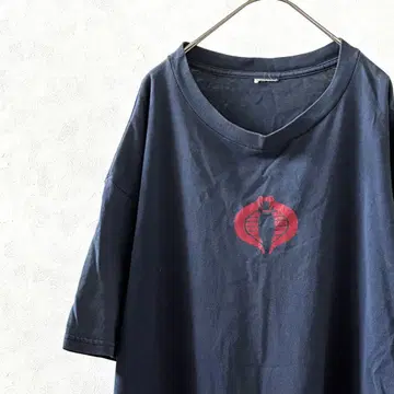 티셔츠 반팔 크루넥 가슴 부분 포인트 빅 사이즈 넉넉한 면 소재