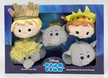 디즈니 스토어 TSUMTSUM FROZEN 프로즌 트롤 세트
