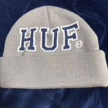 HUF 니트 모자 그레이 아크릴 100%