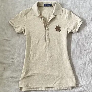 POLO 랄프 로렌 폴로 셔츠 브라운 허리
