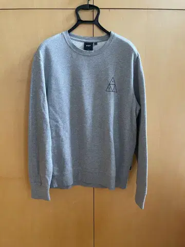 HUF 그레이 맨투맨 트레이닝복