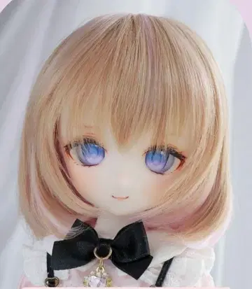 히메링고 제작 유아 SD TinyFox 1/6 인형 컬러풀 밥 가발