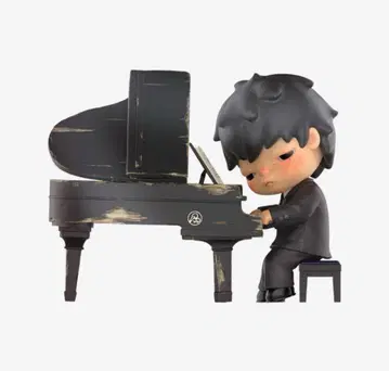 Popmart Hirono The Pianist Figure 정품