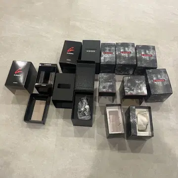 지샥 CASIO 빈 박스 10개