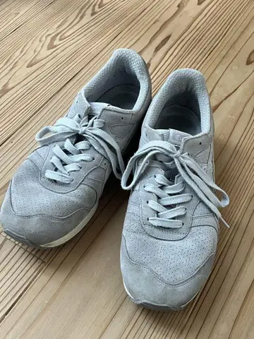 오니츠카타이거 그레이 스니커즈 28.5 남성용