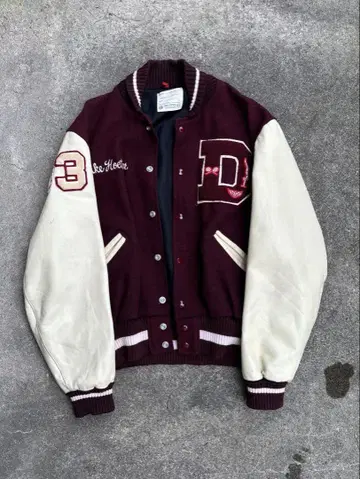 80s USA제 DeLONG 델롱 바시티 자켓 빈티지