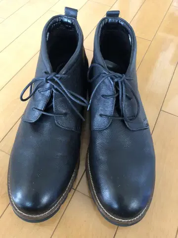 ROCKPORT 블랙 가죽 부츠