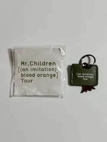 Mr.Children blood orange 키링