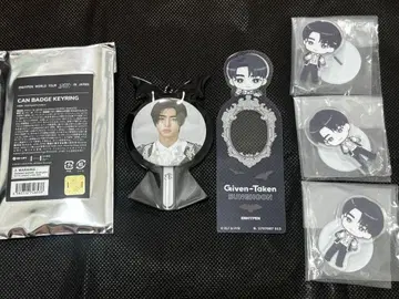 ENHYPEN SUNGHOON 캔뱃지 키링과 아크릴 스탠드 세트
