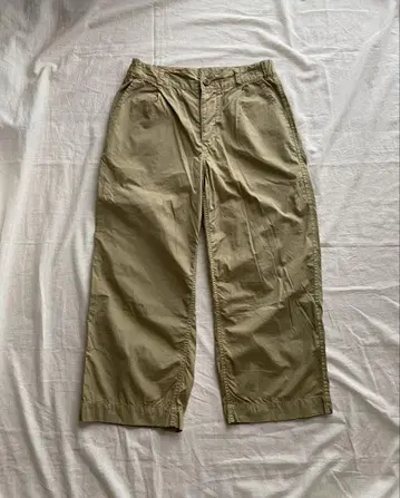 MHL. 크롭 와이드 팬츠