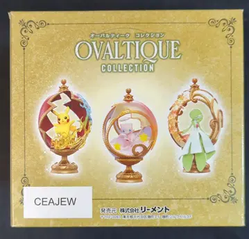 리멘트 포켓몬 OVALTIQUE COLLECTION 전 6종 세트