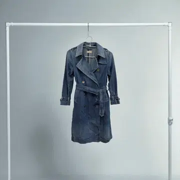 YANUK/트렌치풍 데님 자켓