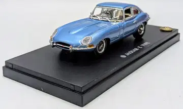 교쇼 1/43 스케일 블루 재규어 E 타입 쿠페 (블루) 3062