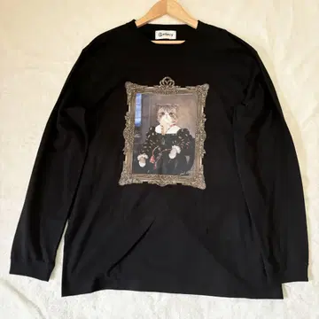 &ellecy 앤드 엘시 로이스크레용 고양이 귀족 긴팔 티셔츠