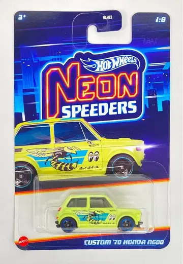 매텔 핫휠스 네온 스피더스 커스텀 '70 혼다 N600 1/8