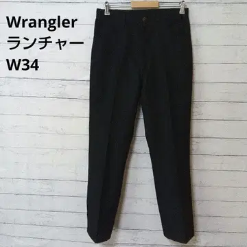 Wrangler 런처 드레스 팬츠 WRANCHER 구제 의류 W34 블랙