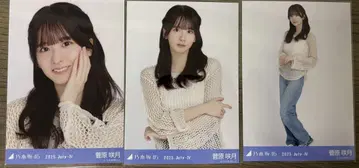 노기자카46 브로마이드 스가하라 사츠키 컴프 메쉬 니트