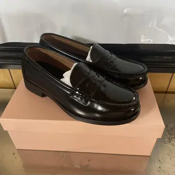 여성용 로퍼 블랙 23.0cm