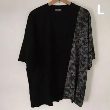ANGENEHM Blurry flower Line Ponti 티셔츠