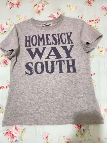 HOMESICK WAY SOUTH 티셔츠 L 사이즈 그레이